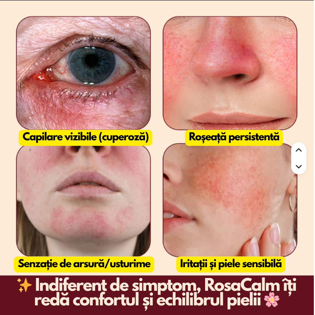 RosaCalm – Cremă pentru roșeață și cuperoză
