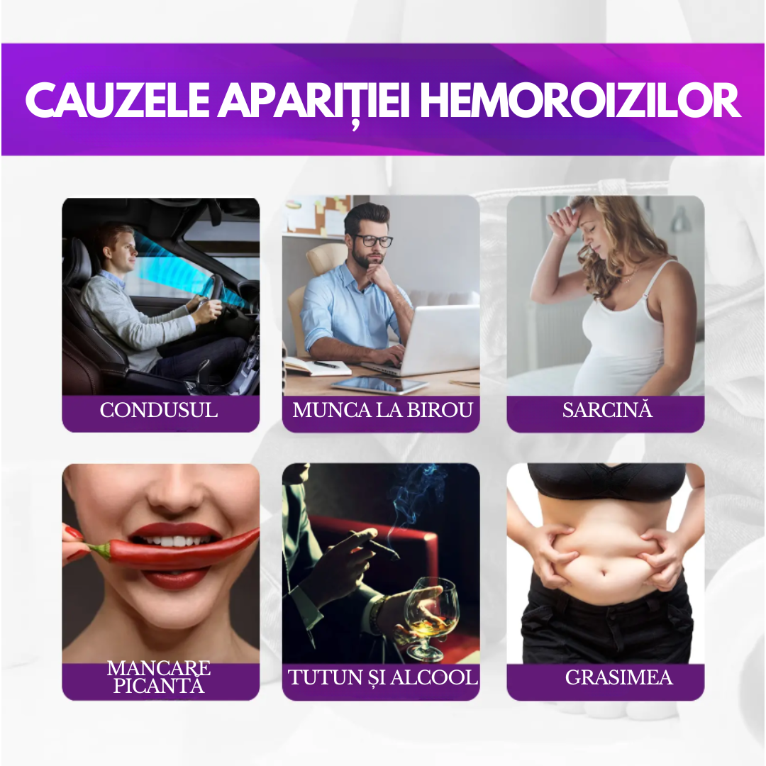 Spray pentru Hemoroizi 100% Natural🍀