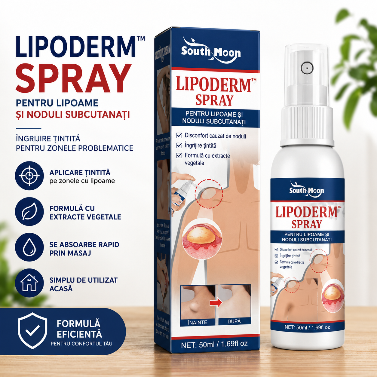 LipoDerm™ – Spray pentru Lipoame și Noduli Subcutanați