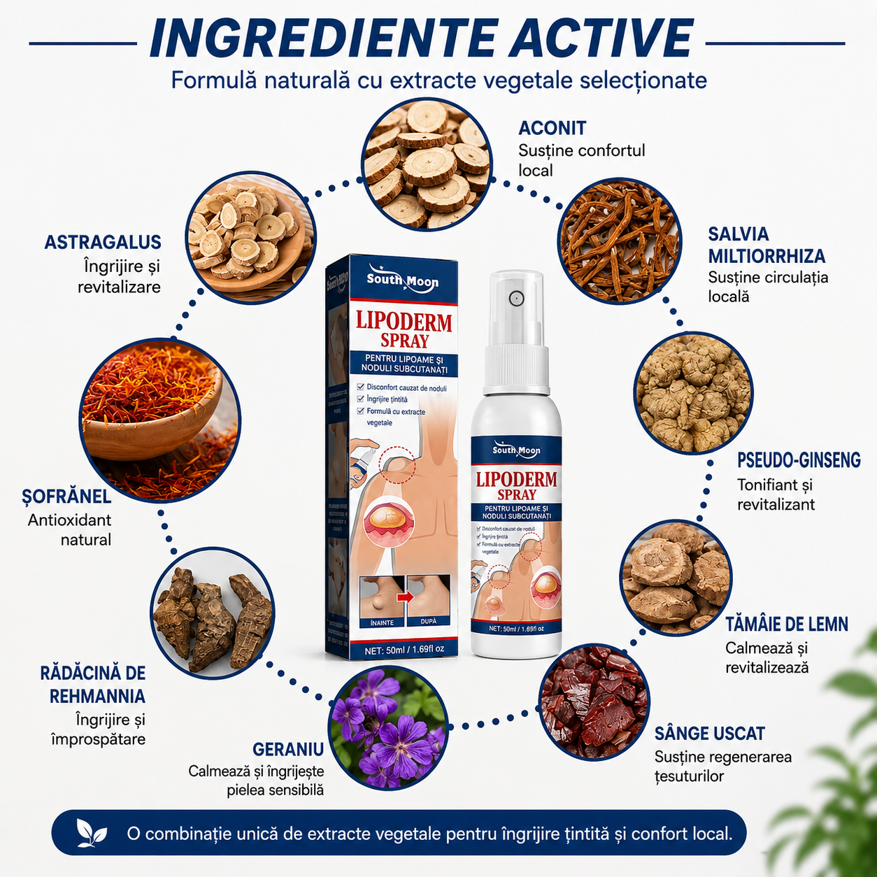 LipoDerm™ – Spray pentru Lipoame și Noduli Subcutanați