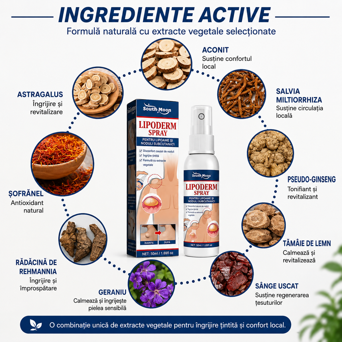LipoDerm™ – Spray pentru Lipoame și Noduli Subcutanați