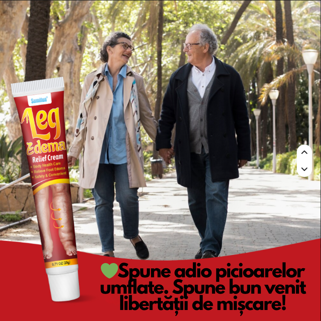 EdemaStop – Cremă pentru picioare ușoare, fără umflături