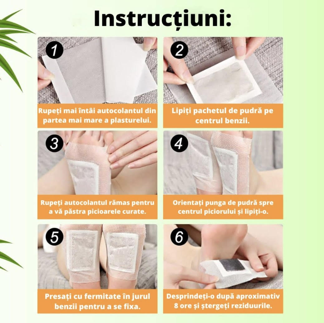 RevitaPatch-Plasturi Detoxifiere